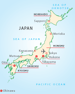 Japan - Map