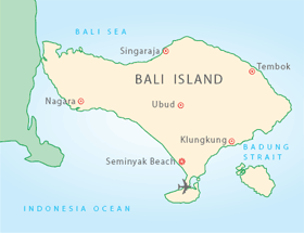 Bali - Map
