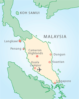 Malaysia - Map